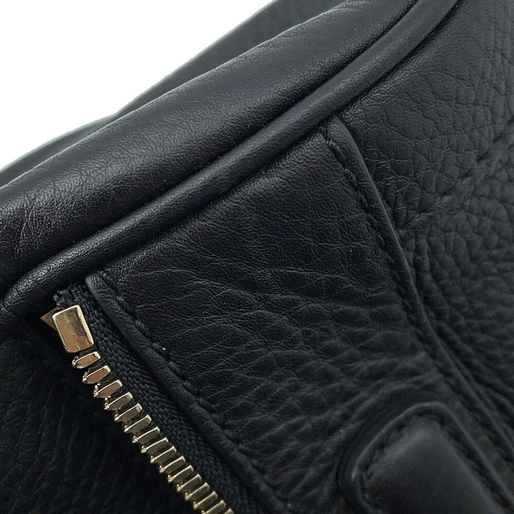GUCCI Authentic Black Leather Boston Bag - Picture 12 of 16